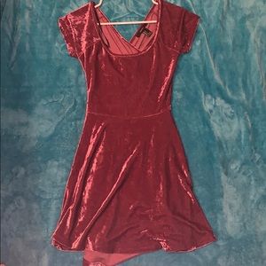 Velvet Plum Dress